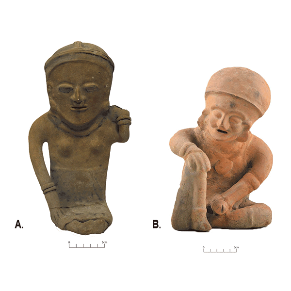 Materializing elements of identity: iconographic analysis of headdresses from the Bahia culture, Ecuador